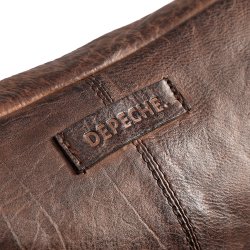 Depeche stor bumbag i brandy