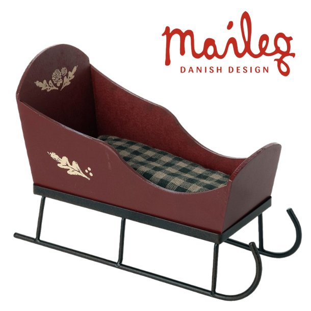 Mailegs mini kane i rd til mus og nisser