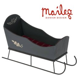 Mailegs mini kane i grn til mus og nisser