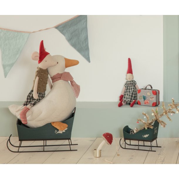 Mailegs mini kane i grn til mus og nisser