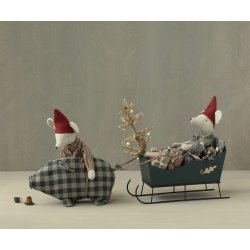 Mailegs mini kane i grn til mus og nisser