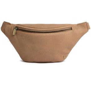 Depeche caramel  bumbag i kalveskind