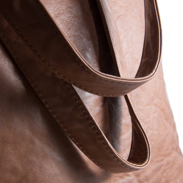 Depeche shopper taske i chestnut