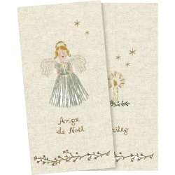 Maileg juleserviet ,bl engel