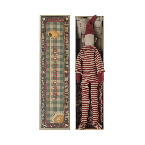  Maileg langbenet nisse i ske