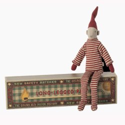  Maileg langbenet nisse i ske