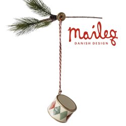  Maileg metal tromme i klassisk grn