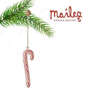 Maileg stor stribet sukkerstok til ophng