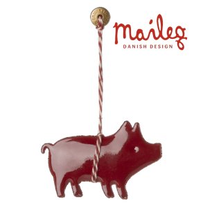 Maileg metal rd gris til ophng