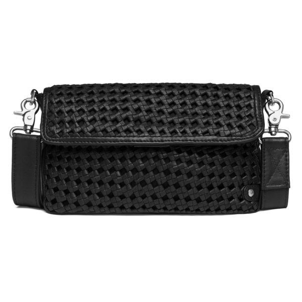 Depeche cluth i sort flettet skind