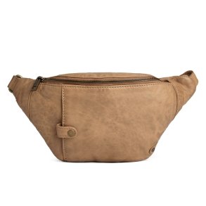 Depeche caramel bumbag i skind 