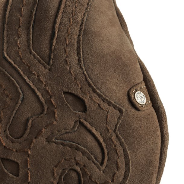 Depeche bumbag i brun ruskind