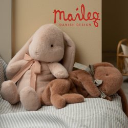 Maileg kanin i plys ,lys pudder