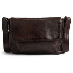 Depeche crossover taske i vinterbrunt skind