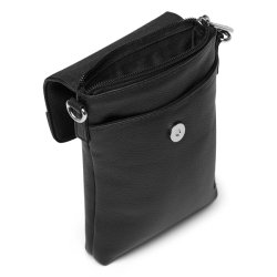 Depeche mobil taske i sort skind