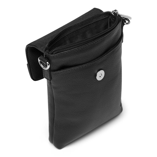 Depeche mobil taske i sort skind