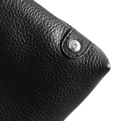 Depeche mobil taske i sort skind