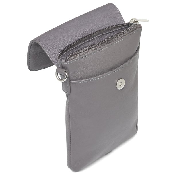 Depeche mobil taske i thunder grey skind