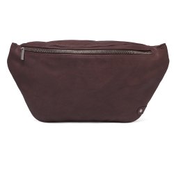Depeche bumbag i brunt  skind