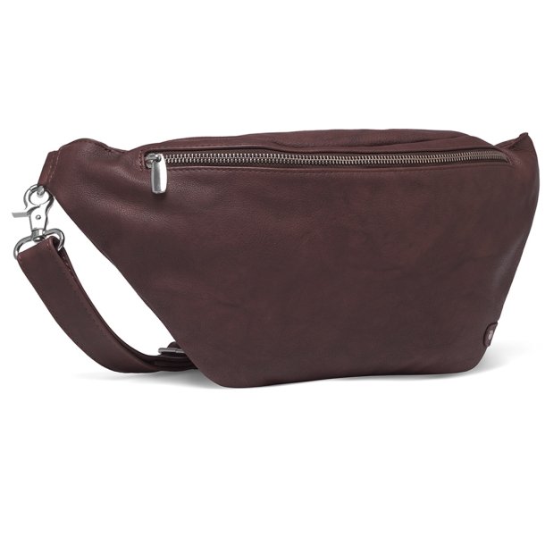 Depeche bumbag i brunt  skind