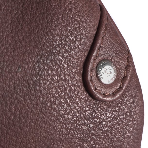 Depeche bumbag i brunt  skind