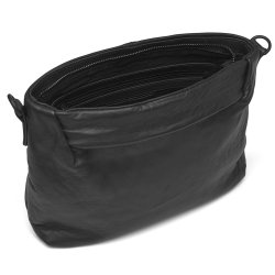 Depeche cross over taske i lammeskind