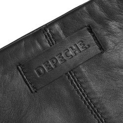 Depeche cross over taske i lammeskind