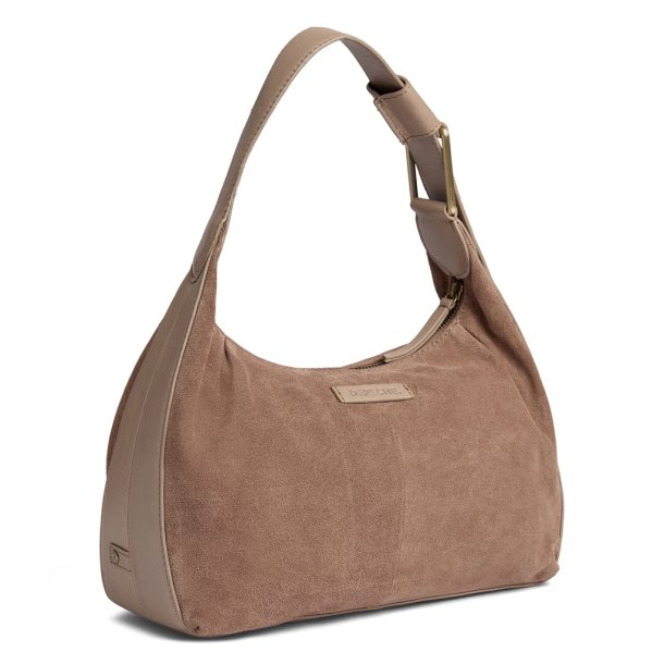Depeche Madrid h�ndtaske i taupe