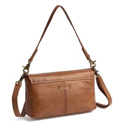 Depeche Powerfield crossover taske i cognac