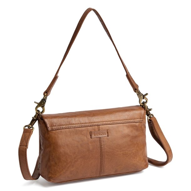 Depeche Powerfield crossover taske i cognac