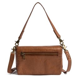 Depeche Powerfield crossover taske i cognac