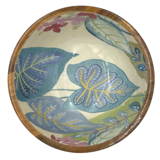 by Room salatsk�l i mangotr� med bl� blade