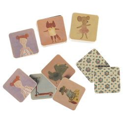 Maileg huskespil med 50 flotte brikker