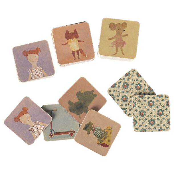 Maileg huskespil med 50 flotte brikker