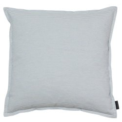 Speedtsberg pude med lysebl� og hvide striber