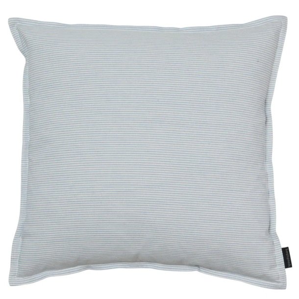 Speedtsberg pude med lysebl� og hvide striber