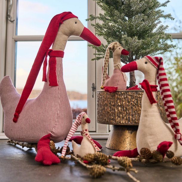 Speedtsberg stribet Gytha gs med  lang rd hue