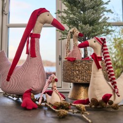 Speedtsberg Gytha gs med lang strikket hue