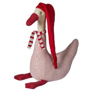  Speedtsberg Gytha gs med rd lang hue og stribet halstrklde