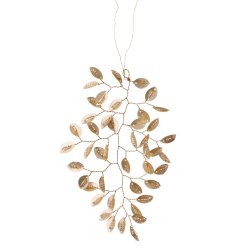 Bungalow beaded ornament twig