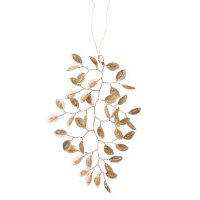 Bungalow beaded ornament twig