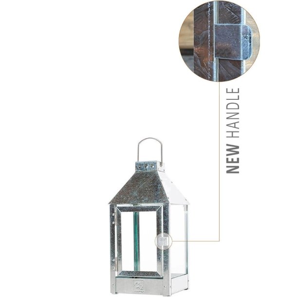 A2 living galvaniseret mini lanterne