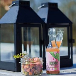 A2 living sort lanterne