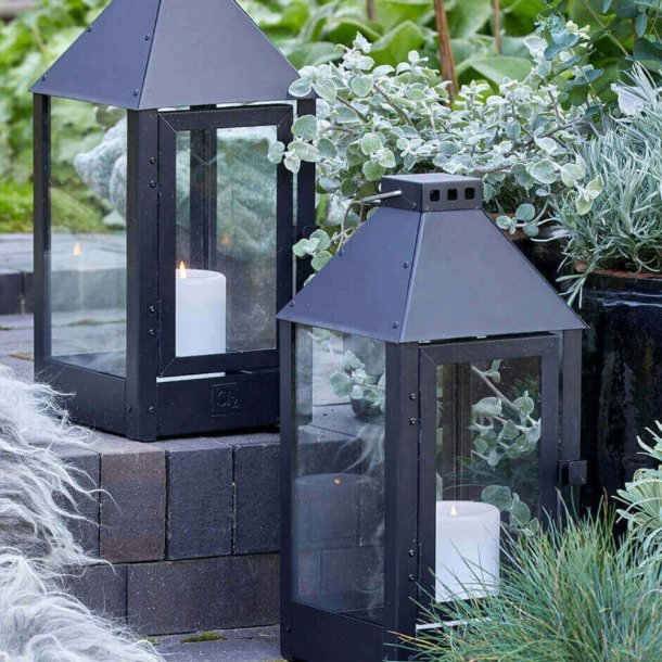 A2 living sort lanterne