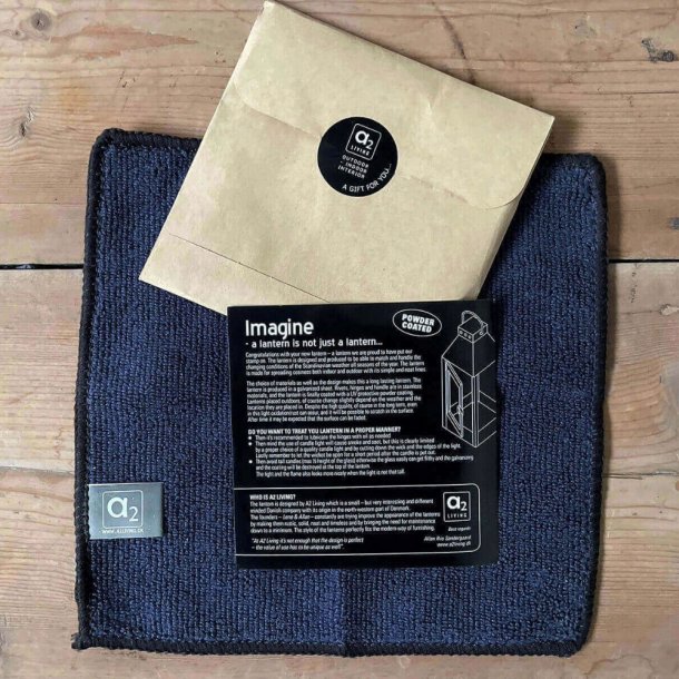 A2 living galvaniseret midi lanterne