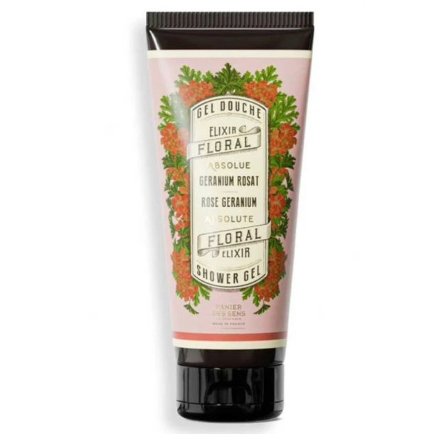 Panier Des Sens showergel med rose-geranium 