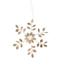 Bungalow beaded ornament star