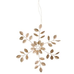 Bungalow beaded ornament star