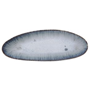 Bungalow  Jazzy serveringsfad, oval long Topaz