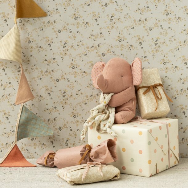 Maileg Lullaby friends elefant i gammel rosa